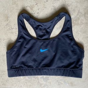 Gray Nike Sports Bra size Medium